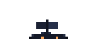 Pixel-art merchant ship